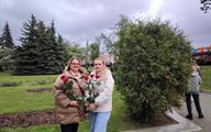 Сотрудники приняли участие в возложении цветов к Монументу Победы 3